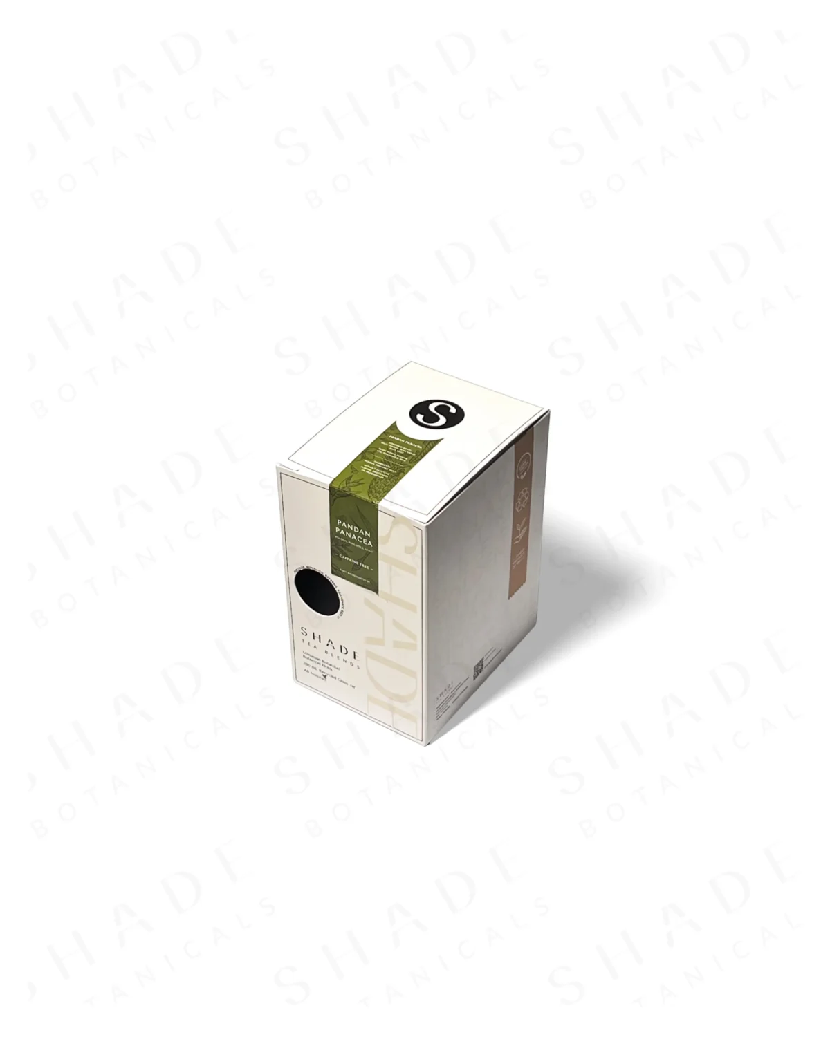 SHADE_Botanicals_-_Loose_Leaf_Tea_Blends_-_Drinking_Lifetyle_-_330_mL_Recyled_Glass_Jar_Box-_Pandan_Panacea_Variant