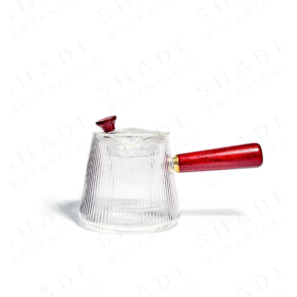 SHADE_Botanicals_-_-_Drinking_Lifetyle_-_Tea_Equipment_-_Red_Handle_Teapot_(Serrated)