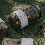 SHADE_Botanicals_-_Loose_Leaf_Tea_Blends_-_Drinking_Lifetyle_-_330_mL_Recycled_Glass_Jar_-_Complete_Variant