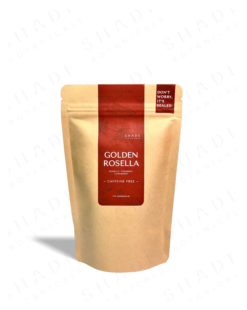 SHADE_Botanicals_-_Loose_Leaf_Tea_Blends_-_Drinking_Lifetyle_-_Travel_Pack_-_Golden_Rosella_Variant